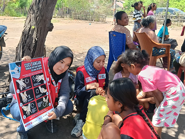 PROMOSI KESEHATAN DI KAB NAKEGEO SEBAGAI SARANA EDUKASI PENTINGNYA MENJAGA KESEHATAN BAGI ANAK-ANAK PENYINTAS